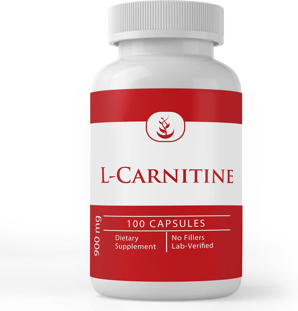 PURE ORIGINAL INGREDIENTS L-Carnitine, (100 Capsules) Always Pure, No Additives or Fillers