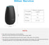 SOICARE Car Essential Oil Diffuser, Portable Mini Aromatherapy Humidifier with Built-in USB Cable, Elegant Black