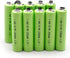 YUTSUJO (10-Pack) 1.2V 1000mAh Ni-MH AAA Rechargeable Battery with Tabs Compatible with Waterpik