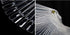 yueton 2 Set Total 100 Tips Transparent Fan-shaped Nail Art Tips Display, Polish Board Practice Sticks Tool