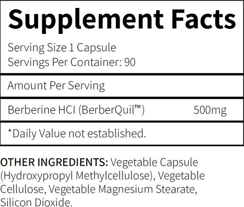 Research Labs 2 Fer 1 Ad, 1500mg Clinical Grade Berberine, 180 Total Capsules