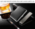 tlhaoa 20 2 84mm Cigarette Case Stylish Leather Surface Metal Box for Cigarettes Cigarette Box for Men and Women Ideal