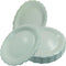 Rierdge 50 Pieces Green Paper Plates 7 Inch Disposable Dinner Plates - Elegant