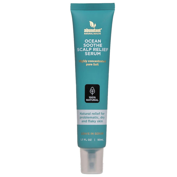 Ocean Soothe Scalp Relief Serum - Highly Concentrated Magnesium Salt for Dry Skin, All Natural Leave-In Treatment