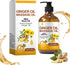 VSDFAW Ginger Oil, Natural Ginger Body Oil for Gua Sha Massage, Warming and
