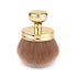 Large Oval Self Tanning Brush, Body Makeup Tan Brush with Wide Head, Sunscreen Applicator for Legs Arms Face Body (Gold)