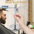 Perfecto Deluxe Chrome Razor and Brush Stand, The Best Safety Razor Stand, Prolongs Life of Shaving Brush, Metal