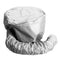 Soft Head Hair Dryer Flexible Hose Nylon Cord Size Adjustment Telescopic Head Heat Treatment Hair Dryer Cover (Silver)