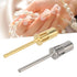 Nail Drill Bit, 2pcs Mandrel for Sanding Bands, Tungsten Steel Manicure Tool for Electric Nail Grinding