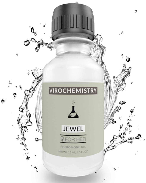Pheromones For Women (JEWEL) - Elegant Organic Fragrance Body Perfume Oil 15mL Concentrate