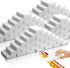 100 Pack Magic Sponge Eraser, Premium Reusable Melamine Sponge for Kitchen, Bathroom, Household Cleaning