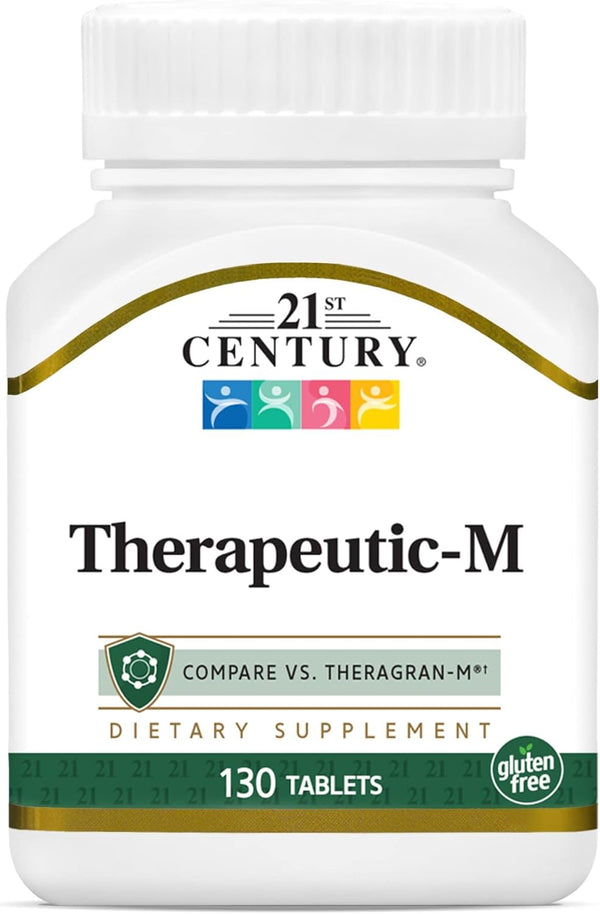 21st Century Therapeutic M Tablets, 130 Count
