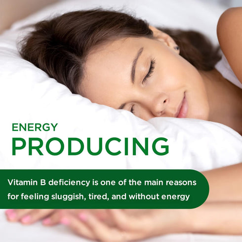 EMERALD LABS B-Healthy - Vegan Vitamin B Complex with Methylated Folic Acid & Full Spectrum B Vitamins, Supports