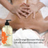 Lulu Orange Blossom Massage Oil with Jojoba and Essential Oils, 16 Ounce for Massaging