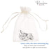 Parcelona French Paw Yoga Hair Claw Clip - White Black, Wide Side Slide In