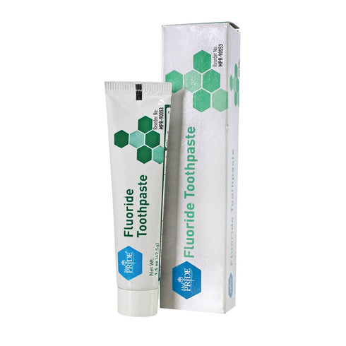 MedPride MPR-90053 Fluoride Toothpaste, 1.5 oz. Tube (Pack of 12)