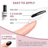 RARJSM 15ML Black White Gel Nail Polish Kit, Soak Off LED Cured Nail Art Vanish for Starter Manicure at Home