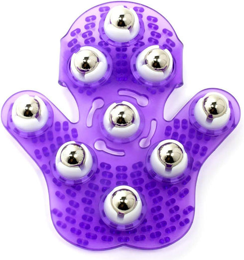 Kioer Direct Kioer Deep Tissue Massage Roller Glove for Neck, Chest, Foot, Hamstrings, Thighs,