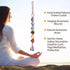7 Chakra Gemstones Healing Feng Shui Crystals, Window Car Decorations, Good Luck Home Decoration