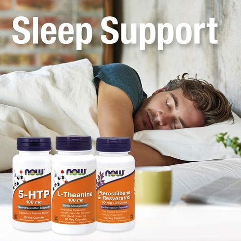 NOW Supplements, 5-HTP (5-hydroxytryptophan) 50 mg, Neurotransmitter Support, 180 Veg Capsules