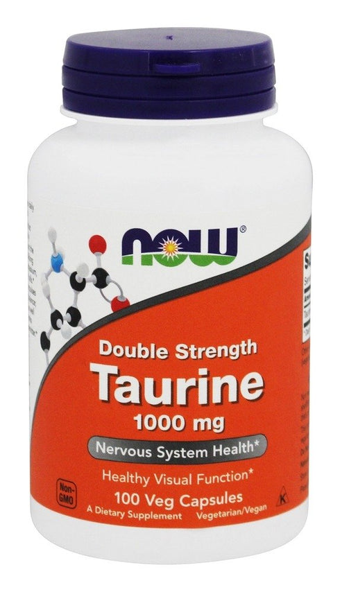 Now Foods Taurine 1000 Milligram - 100 Capsules