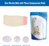 Paskyee Umbilical Hernia Belt Baby Belly Button Band, Adjustable Navel Belly Band for Newborns, Pink