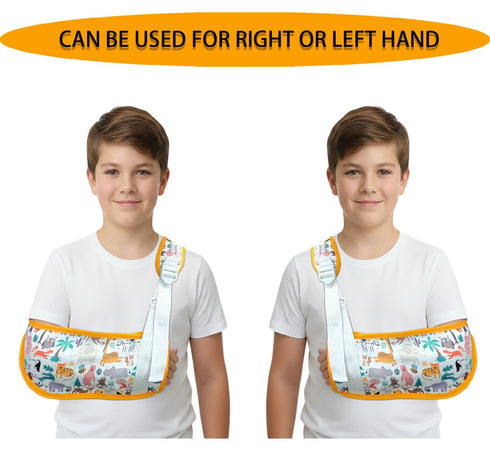 GZFQJJ Immobilization Elbow kids arm slingLightweight Adjustable Medical Sling, Shoulder Sling for Injuries/Rotator