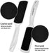 Pedicure Foot Rasp File Callus Remover, Double-Sided Colossal Foot File for Dead Skin (Pack of 4)