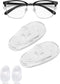 SPORTS WORLD VISION Glasses Nose Pads Premium Quality Soft Silicone A-Shape Nose Pads 15mm Screw-in Cushions