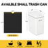 Small Trash Bags, 2.6 Gallon Drawstring Garbage Bags, 75 Count Portable PE Trash Bags for Office Bedroom Bathroom, Black