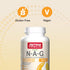 Jarrow Formulas N-A-G 700mg, 120 Veggie Capsules - N-Acetyl Glucosamine for Bone & Joint Support, Up to 120 Servings