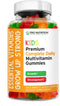 Premium Kids Multivitamin Gummies with Vitamin C & Zinc - Complete Daily Essential Vitamins for Immune & Energy Support