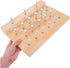 UPKOCH Hand Therapy Dexterity Training Board - Wooden Finger Exercise Device