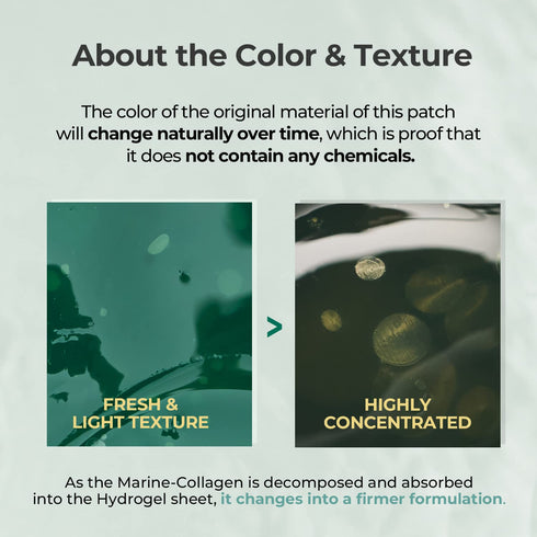 Marine Collagen Under Eye Hydrogel Mask for Dark Circles, Wrinkles & Puffiness | Korean Skincare