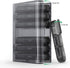 SIUSYACI 3 7 Weekly Stackable Pill Organizer, Times A Day Pill Organizer Box Morning, Noon and Evening, Stackable