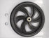 Replacement Wheel for Rollator Model 10257, Applicable Model:10257/86860/86850/425,Walker Rollator Replacement 7.5" Wheels (Available Before and After) Black-1Ea by N\P