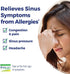 Boiron SinusCalm Allergy Tablets for Relief from Sinus Pressure, Sinus Headache, or Sinus Congestion and Pain - 60 Count