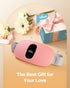 iDOO Pink Portable Heating Pad - Ideal Mother's Day Gift