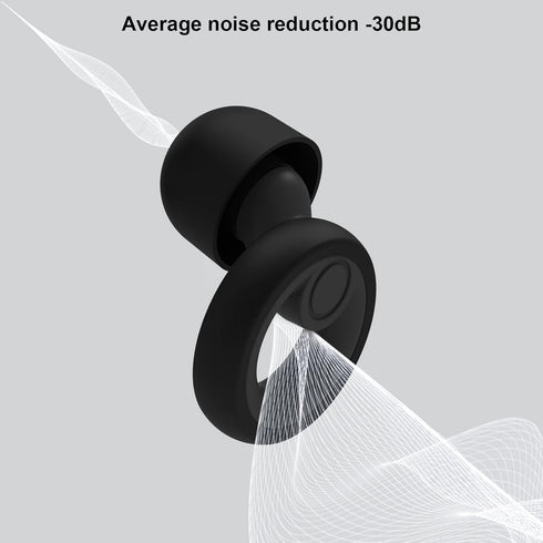JAYINE Sleep,Concerts,Work,Study,8 -30dB Ear Plugs for Noise Cancelling Ear Protection EarPlugs for Size Eartips