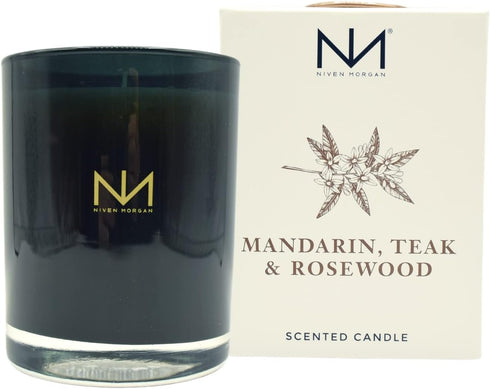 Niven Morgan Mandarin, Teak and Rosewood Scented Candle 11 oz