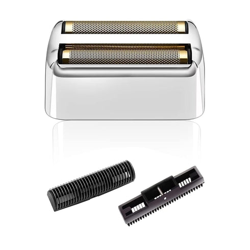 Metal Cutters and Shaver Replacement Foil, Compatible with BaBylissPRO Double FXFS2/FXFS2G, 1 Pack, Silver