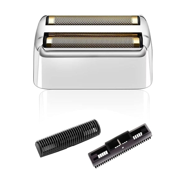 Metal Cutters and Shaver Replacement Foil, Compatible with BaBylissPRO Double FXFS2/FXFS2G, 1 Pack, Silver