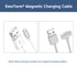 EmeTerm Original USB Magnetic Charging Cable for Anti-Nausea Wristbands, Fashion, Explore, and Smart Series (1 Pack)
