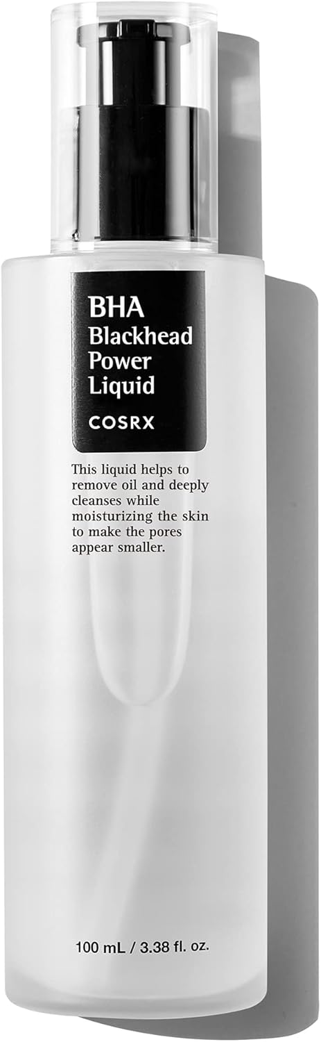 COSRX Niacinamide 2% + BHA 4% Blackhead Exfoliant Toner 3.38 fl.oz, Korean Pore Minimizer for All Skin Types