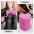 Ipetboom 100pcs Heart Shape Nail File Strips - Mini Buffer Block File for Toenails & Fingernails
