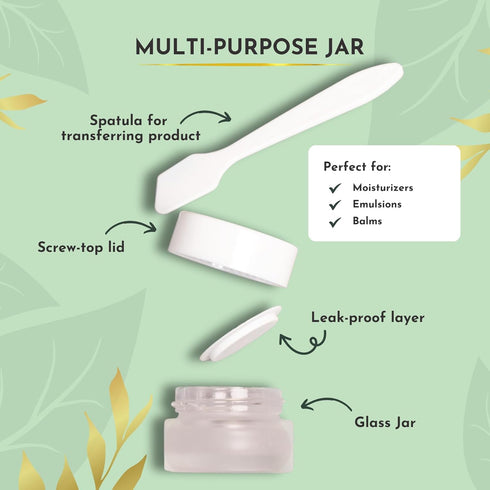 Travel Skincare Containers Set - TSA Approved Toiletry Bag & Travel Size Bottles for Serums, Moisturizers & Oils