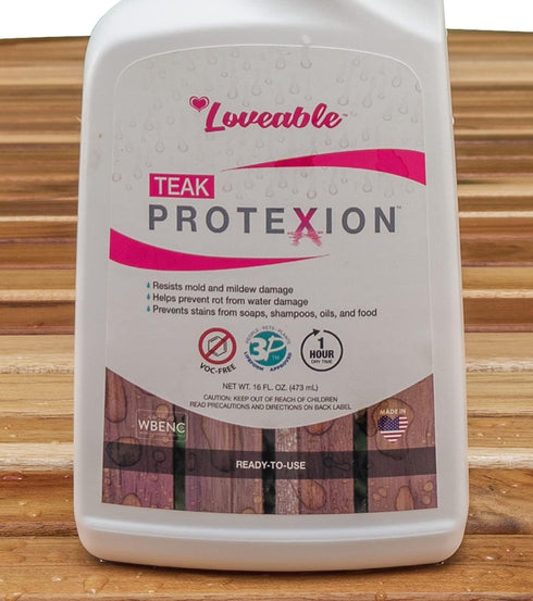 Protection 16oz Teak Sealer for Outdoor Furniture