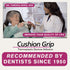 Cushion Grip Thermoplastic Denture Adhesive, 1 oz - Non-Glue Adhesive for Tightening Loose Dentures (Pack of 2)