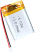 112840 3.7V Lipo Battery 1300mAh Rechargeable Lithium Polymer Pack with JST PH2.0mm Connector for Electronics