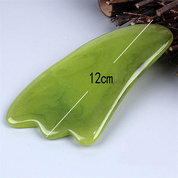 MObyat Resin Guasha Massage Board Gua Sha Scraper Massager for Face Neck Skin